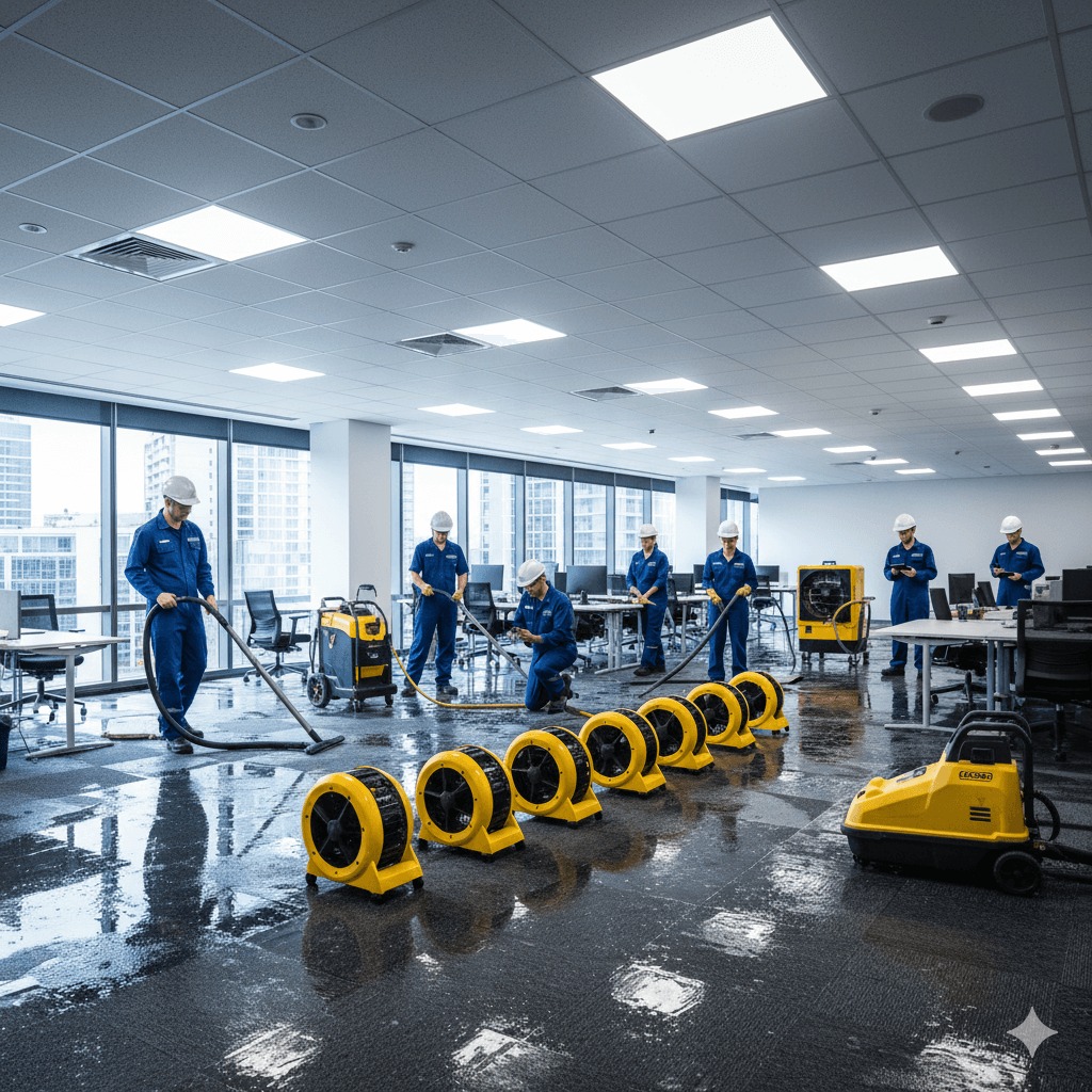 Professional restoration work